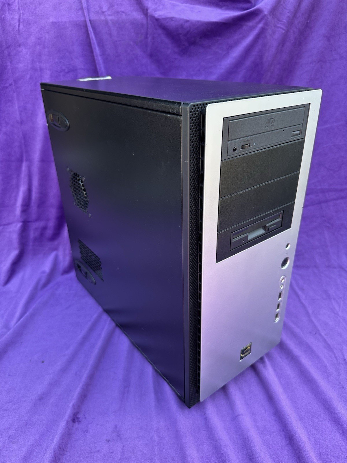 Antec NSK 6582 Silver Face 0.8mm Thick Steel ATX Mid Tower Computer Case