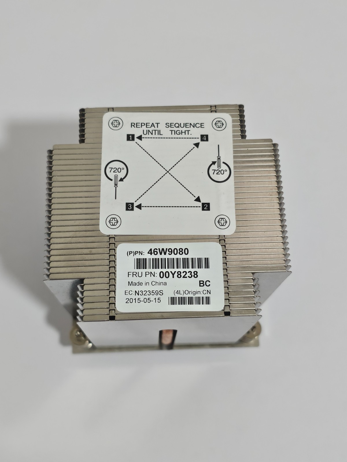 IBM 00Y8238 Screw-Down Heatsink X3100 M5 46W9080