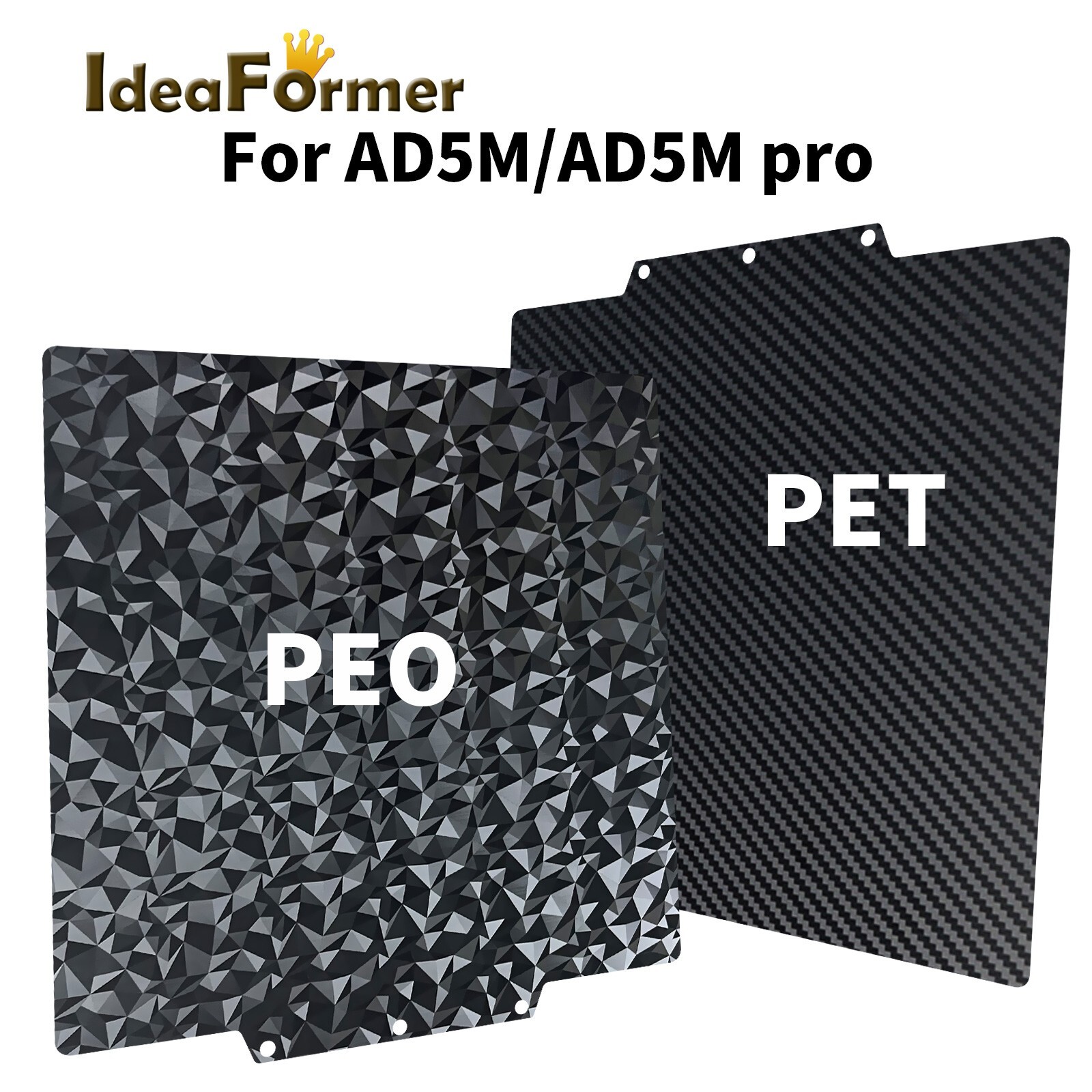 Double Sided PEO PET Build Plate 235x235mm for Adventurer 5M/Adventurer 5M pro