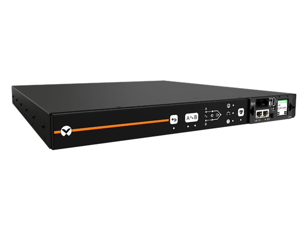 Vertiv Geist RTS VA4N1100 Rack Transfer Switch RPDU 10 NEMA 5-15R