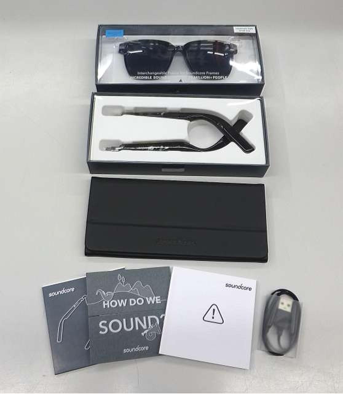 Anker Soundcore Frames Cafe Smart Audio Glasses Blue Light Cut IPX4 A3600