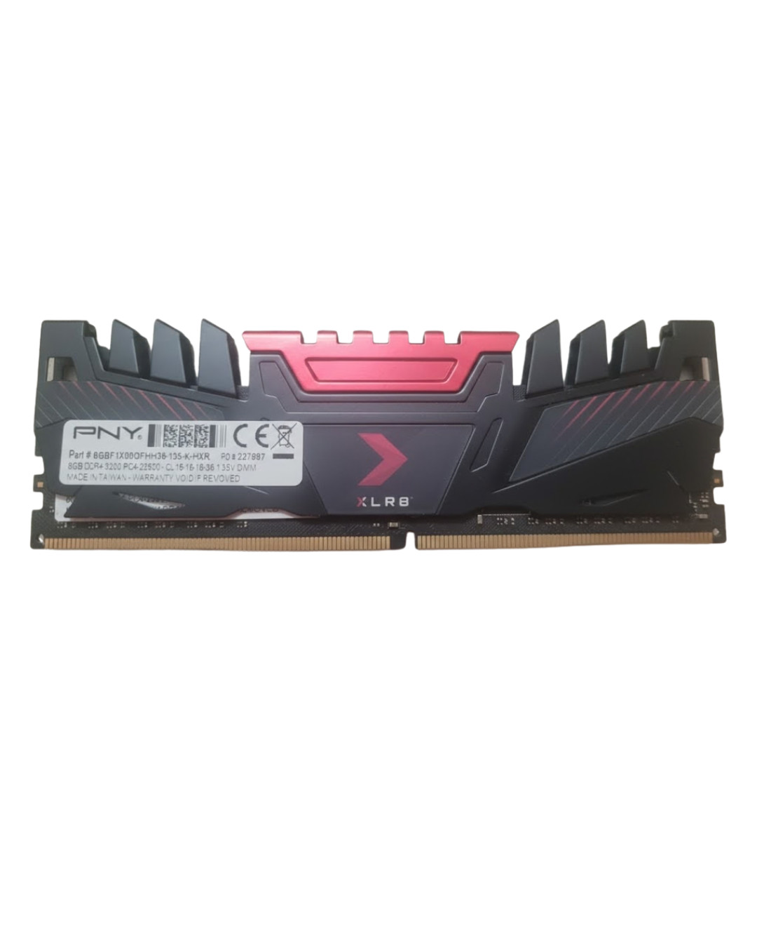 PNY 8GBF1X08LFHH35-12-K-HXR DDR4 8GB (1x8GB) UDIMM Desktop Memory 2666MHz
