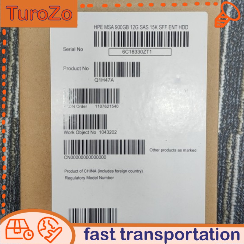 Q1H47A 873371-001 NEW HPE MSA 900GB 12G SAS 15K 2.5IN HDD Hard Drive 