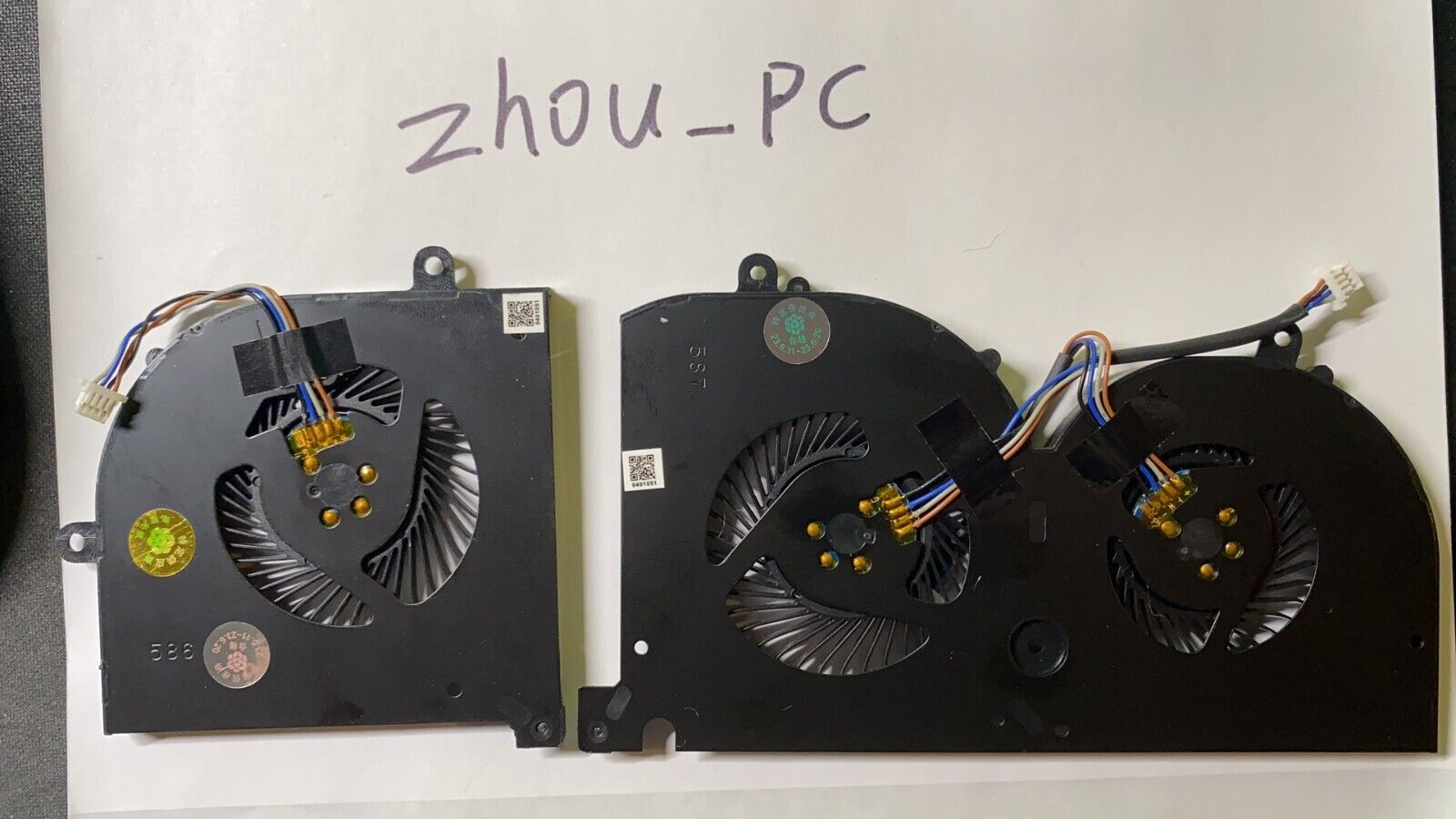 NEW CPU & GPU Cooling Fan Replacement For MSI GS75 Stealth P75 creator MS-17G1