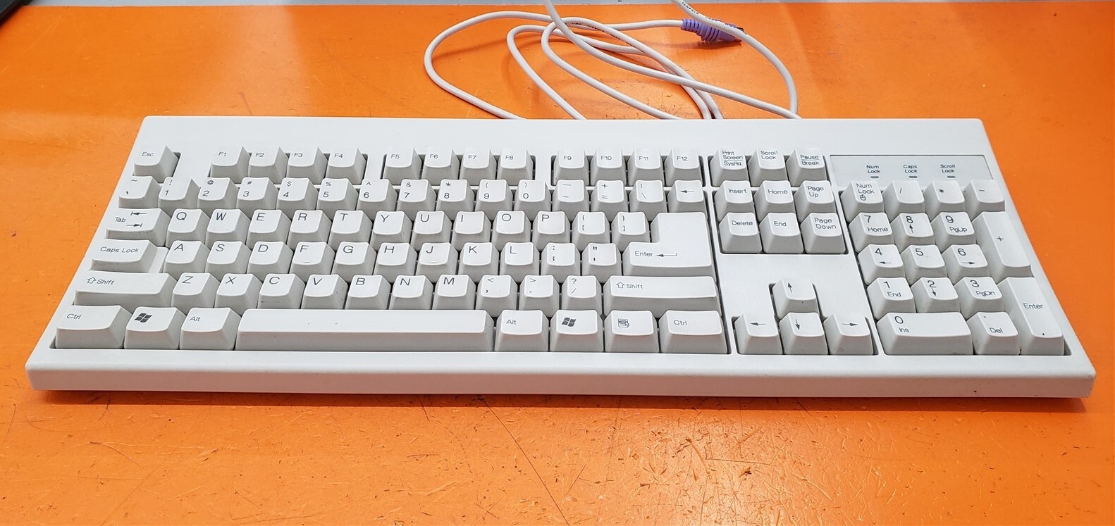 ⭐️⭐️⭐️⭐️⭐️ Chicony KB-2961 Wired Keyboard Beige 