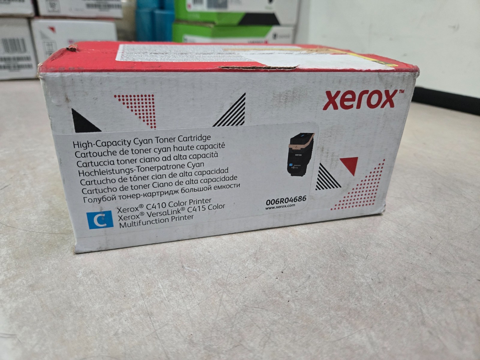 XEROX 006R04686 - Xerox C410/VersaLink C415 Cyan High Capacity Toner Cartridge