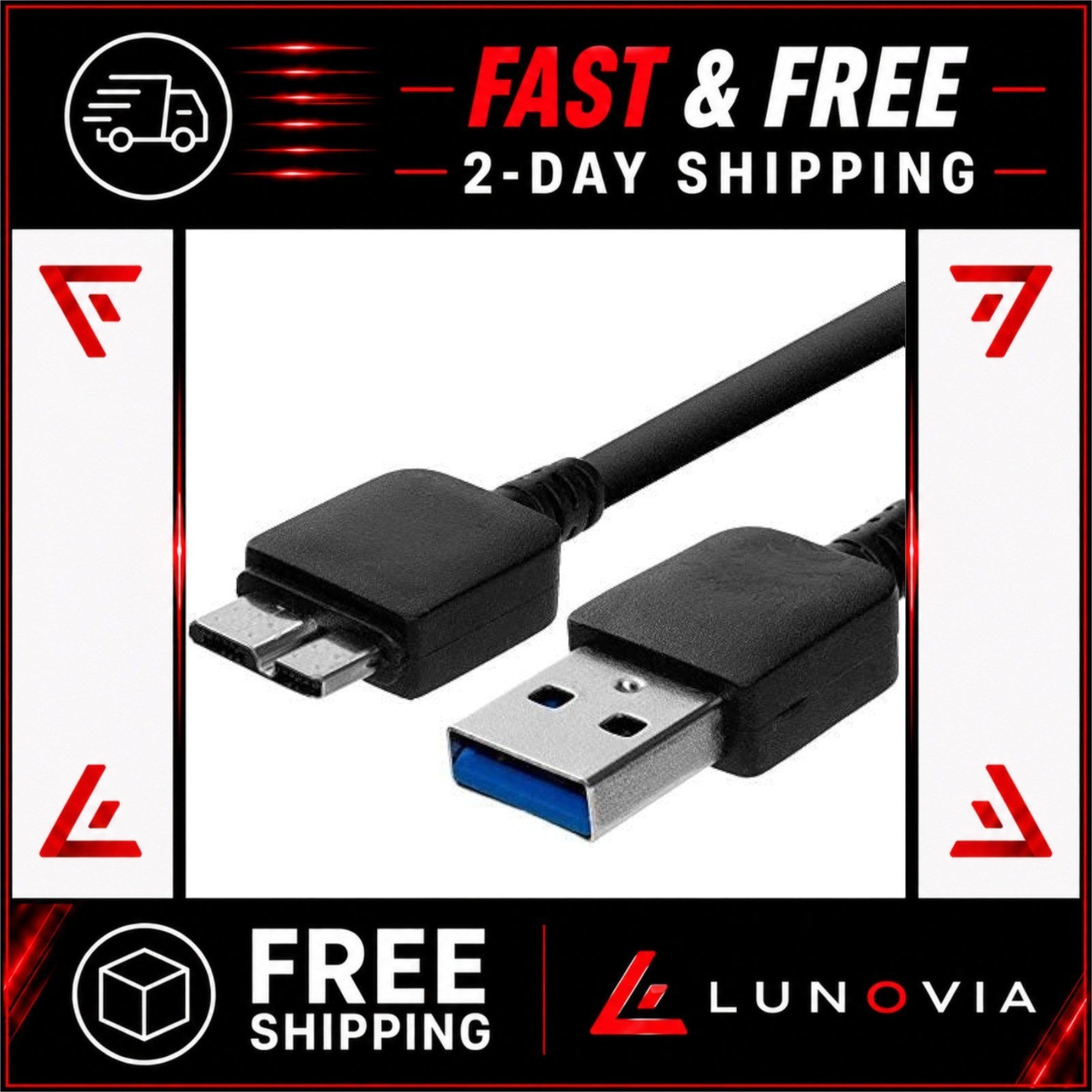 USB 3.0 Data Sync Charger Cable for ASUS MB165B MB168B ZenScreen 15.6" Monitor