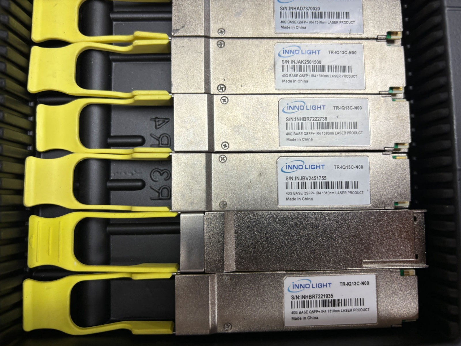 Lots of 50pcs INNOLIGHT TR-IQ13C-N00 40GBASE QSFP+ IR4 1310nm MPO Laser products