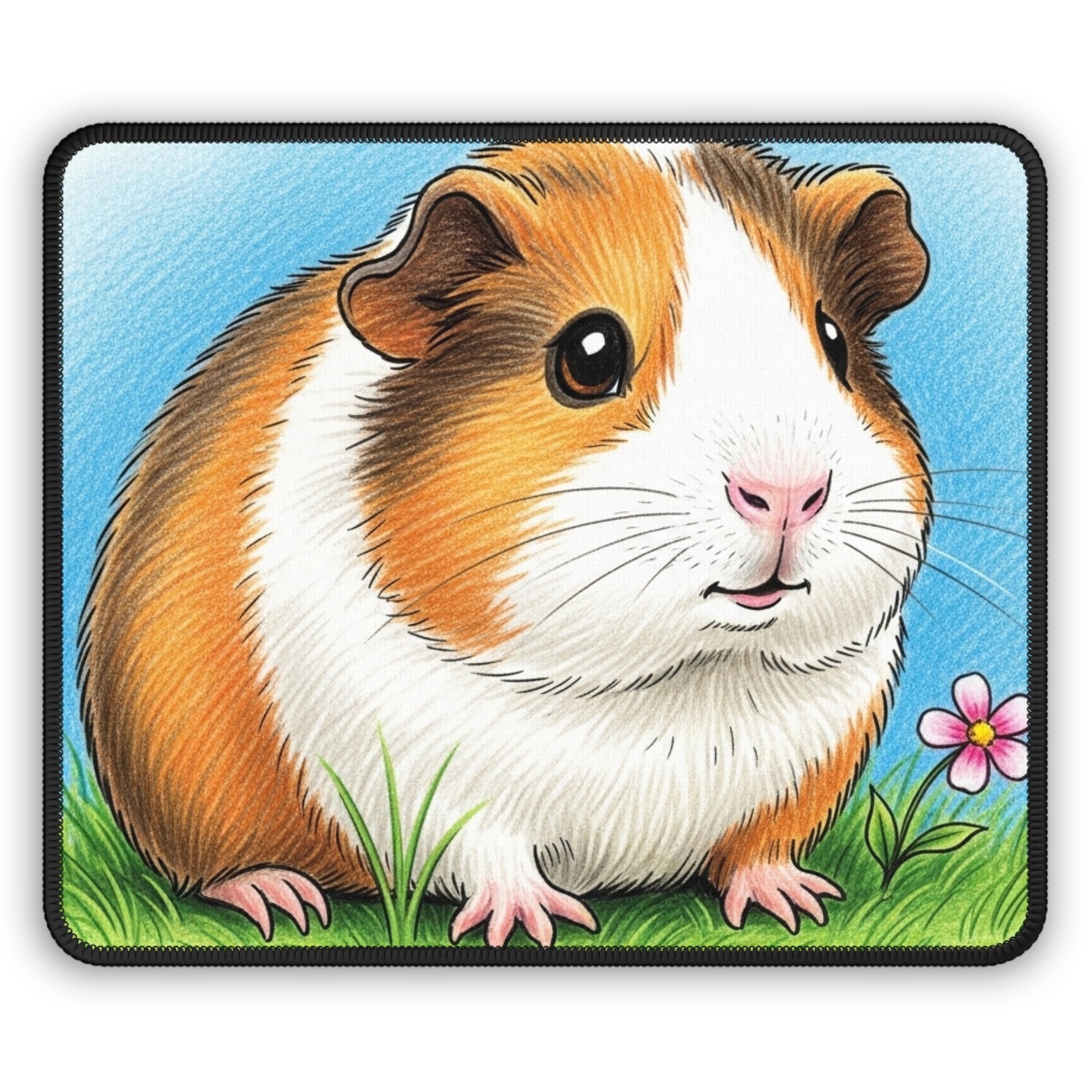 Cute Guinea Pig Gaming Mouse Pad