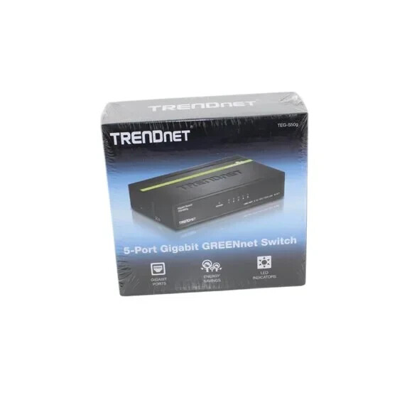 TRENDnet TEG-S50G 5-Port Gigabit GREENnet Switch FREE S/H