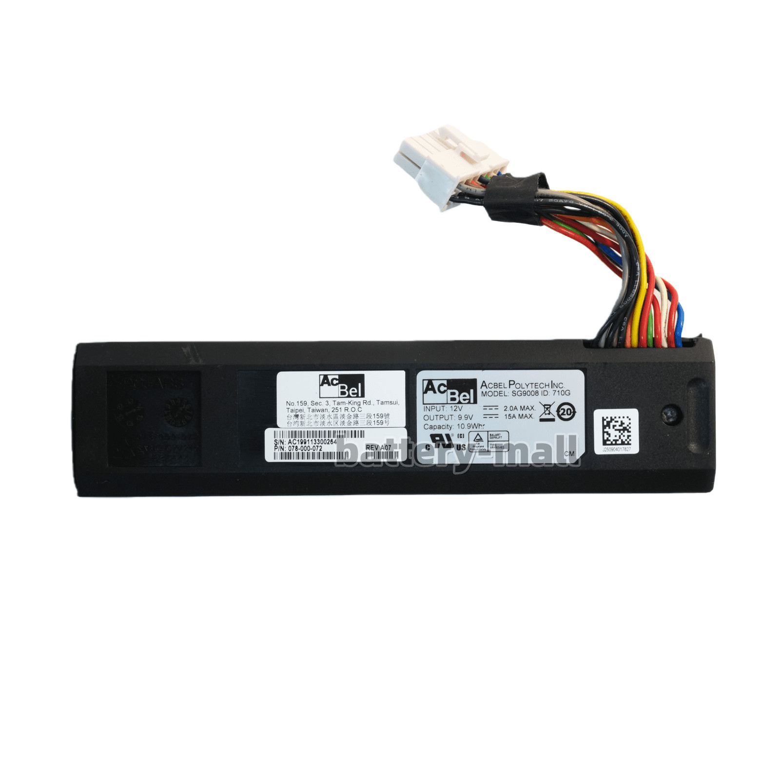 New   SG9008 Battery for EMC 078-000-072 BBU VNXe3100 VNXe3150 VNX5400