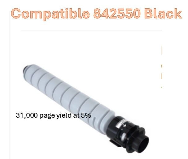 Compatible Ricoh IM C3510 BLACK 842550 Toner 19,000 page yield