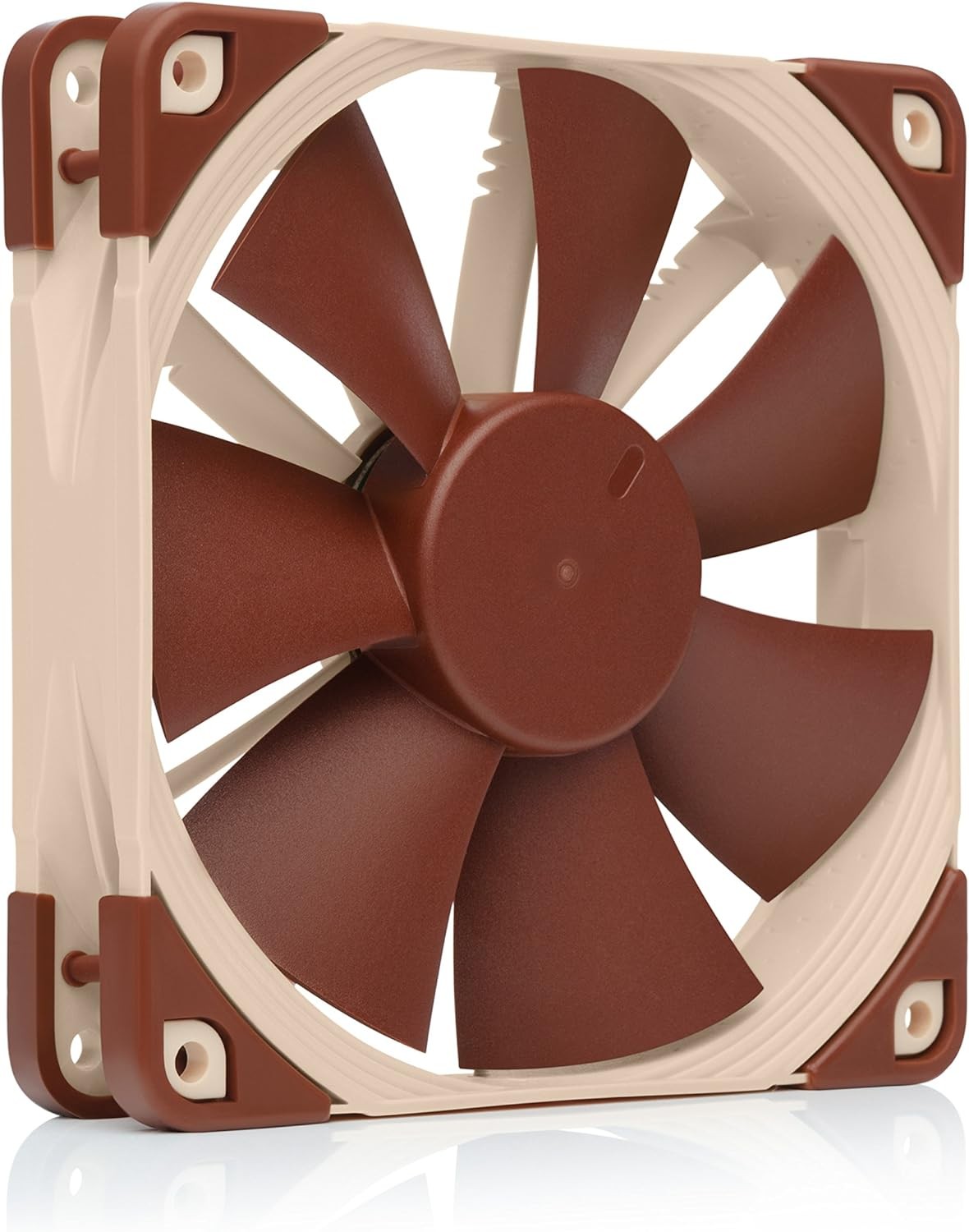Noctua NF-F12 PWM, Premium Quiet Fan, 4-Pin (120mm, Brown) Brown 