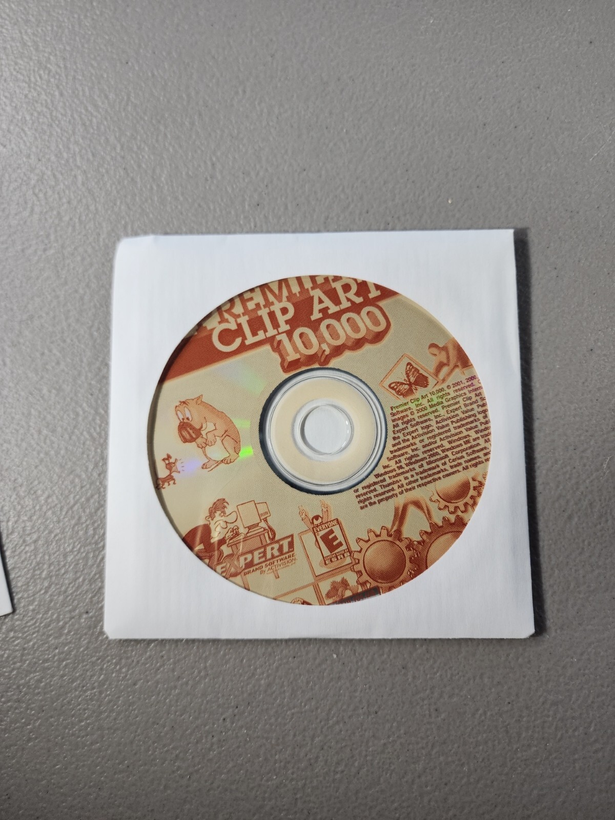 Expert Brand Software By Activision Premier Clip Art 10,000 PC CD ROM