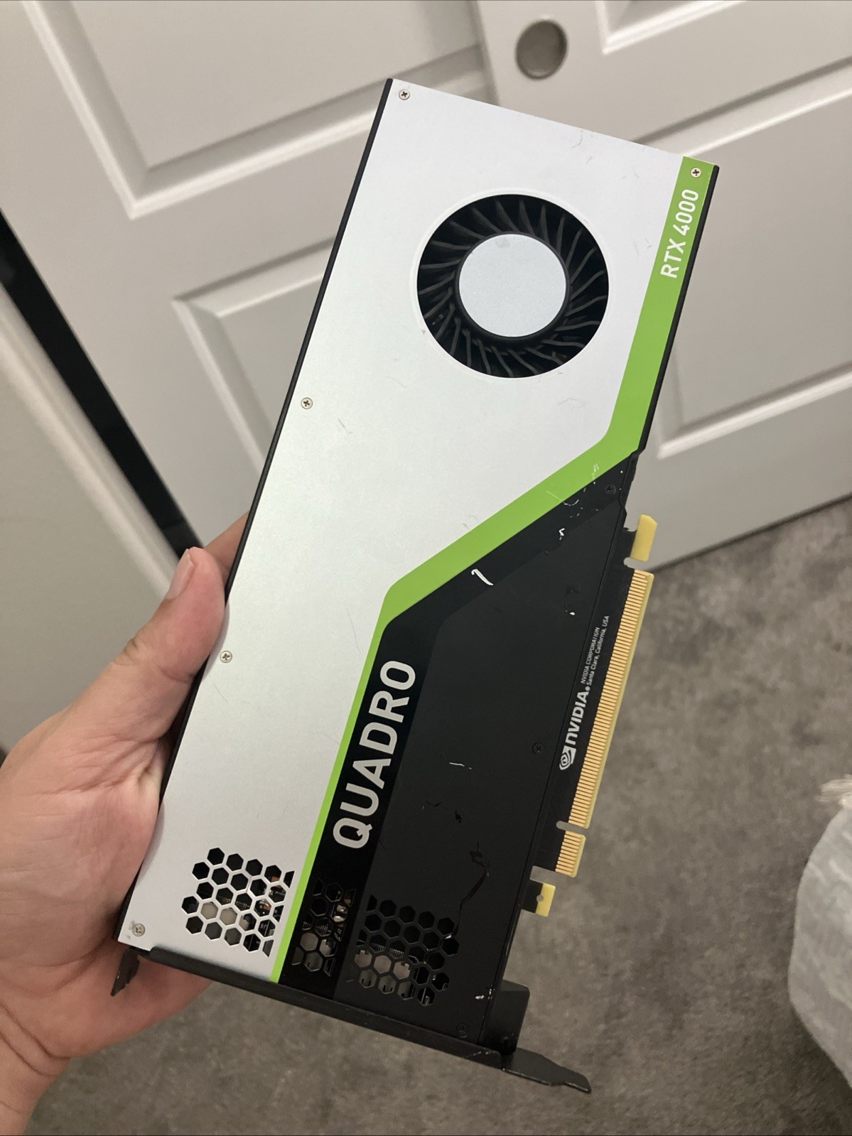 NVIDIA Quadro RTX 4000 8GB GDDR6 PCIe GPU Graphics Card TESTED WORKING