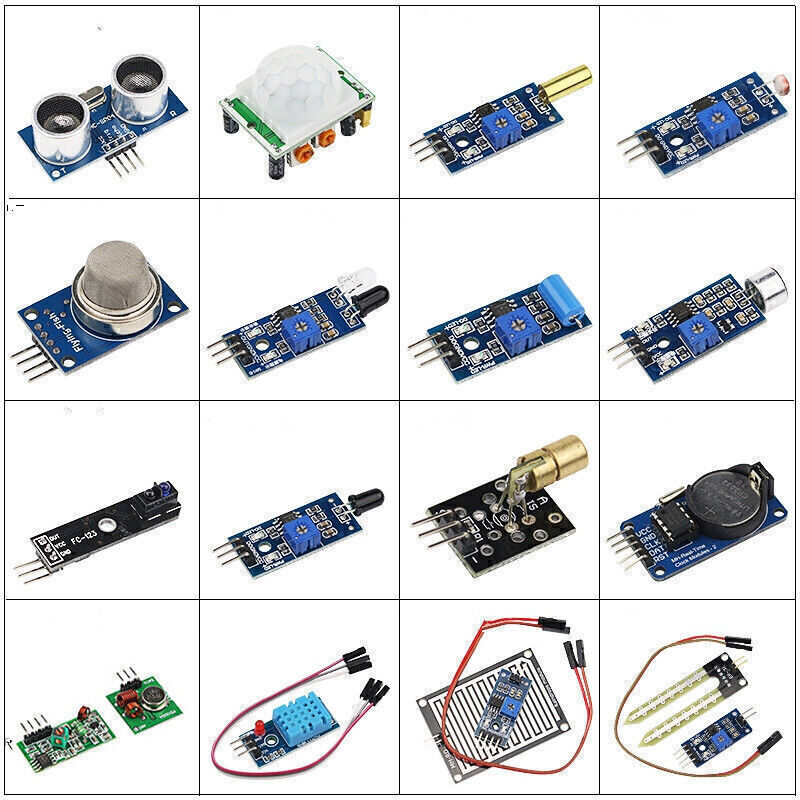 16 Pcs / Lot Raspberry Pi 3 Raspberry Pi 2 Model B Sensors Module Package