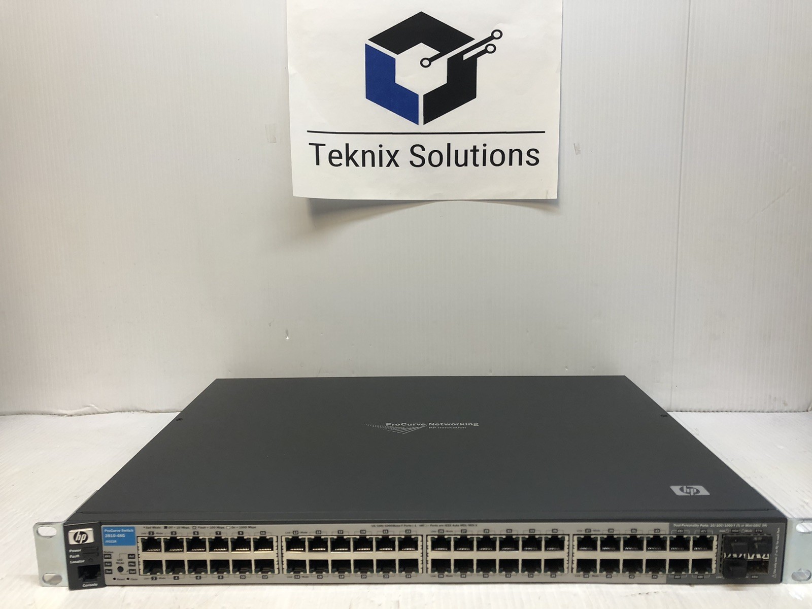 HP Procurve 2810-48G J9022A Ethernet Switch READ DESCRIPTION
