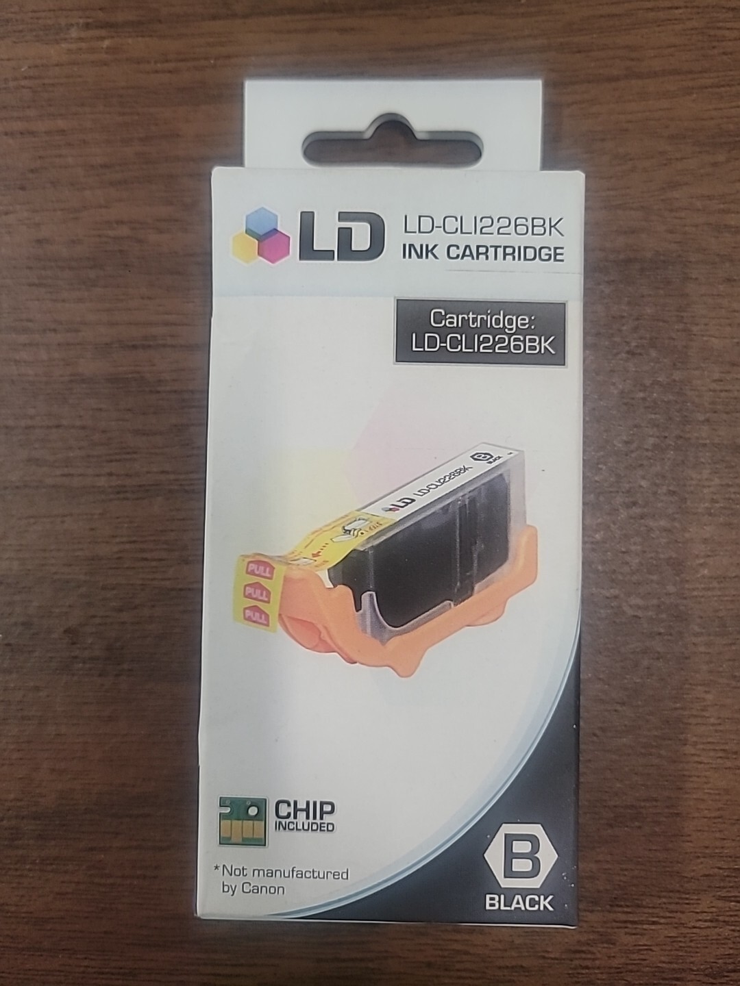 LD-CLI226BK Black Replacement Ink Cartridge / Canon Printer