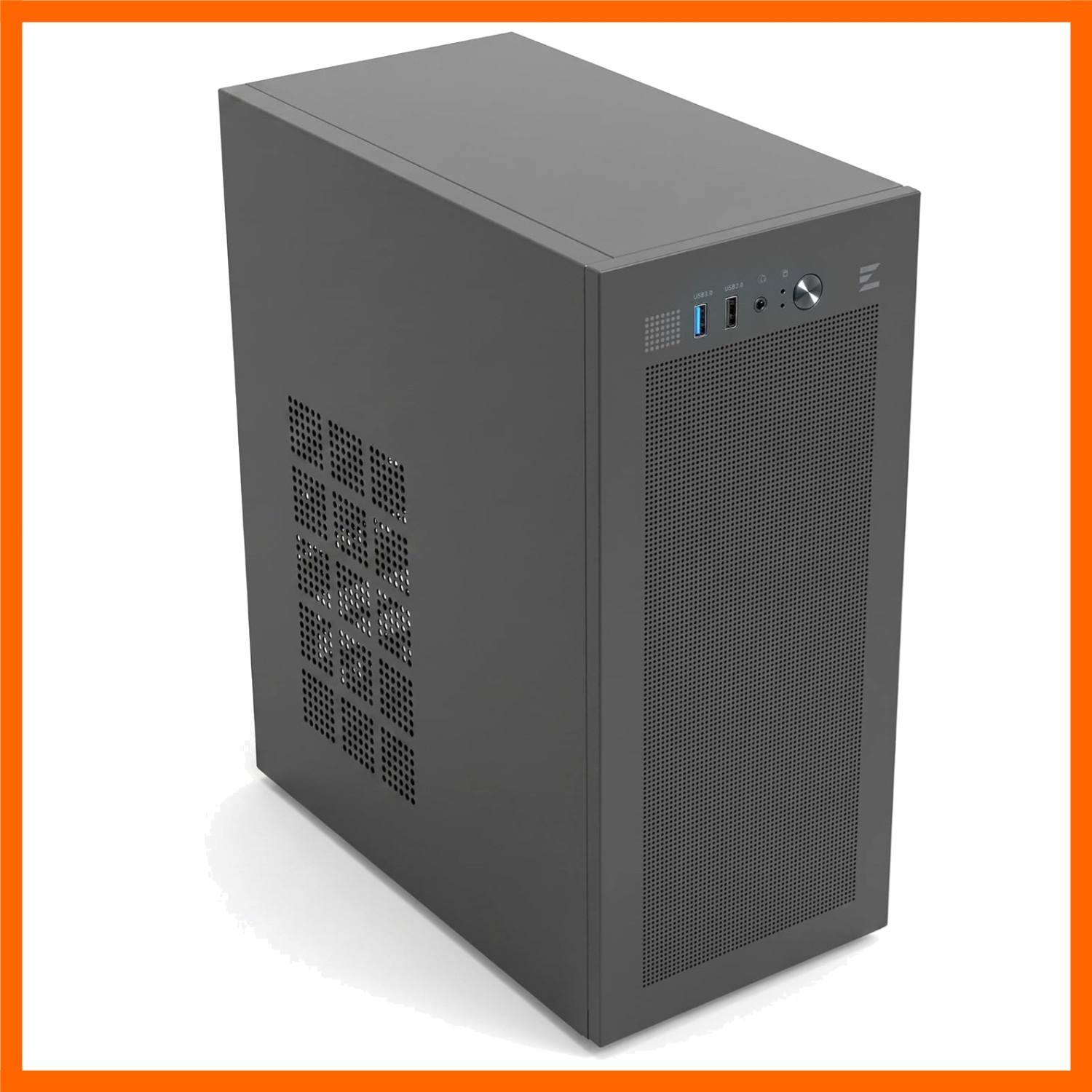 CUBIX M-ATX Micro-ATX Compact Desktop PC Case with 80mm Fan