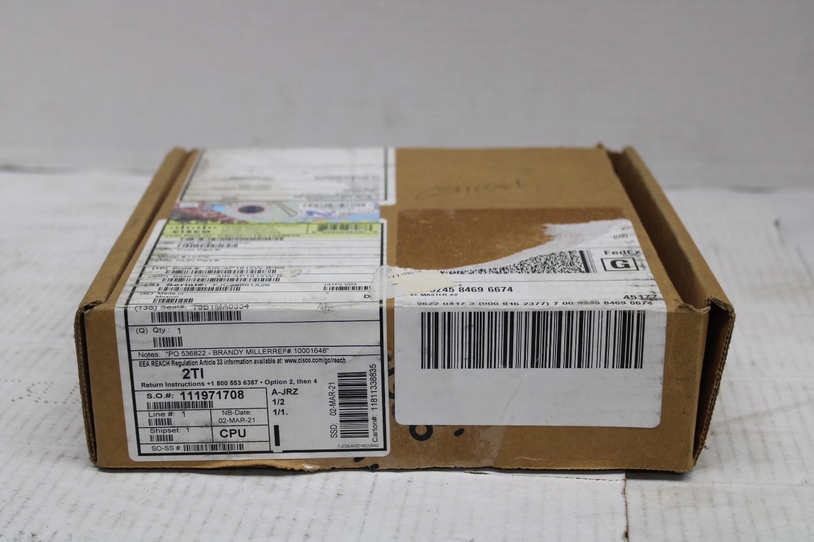 Cisco Aironet AIR-AP1815W-B-K9 Wi-Fi Access Point