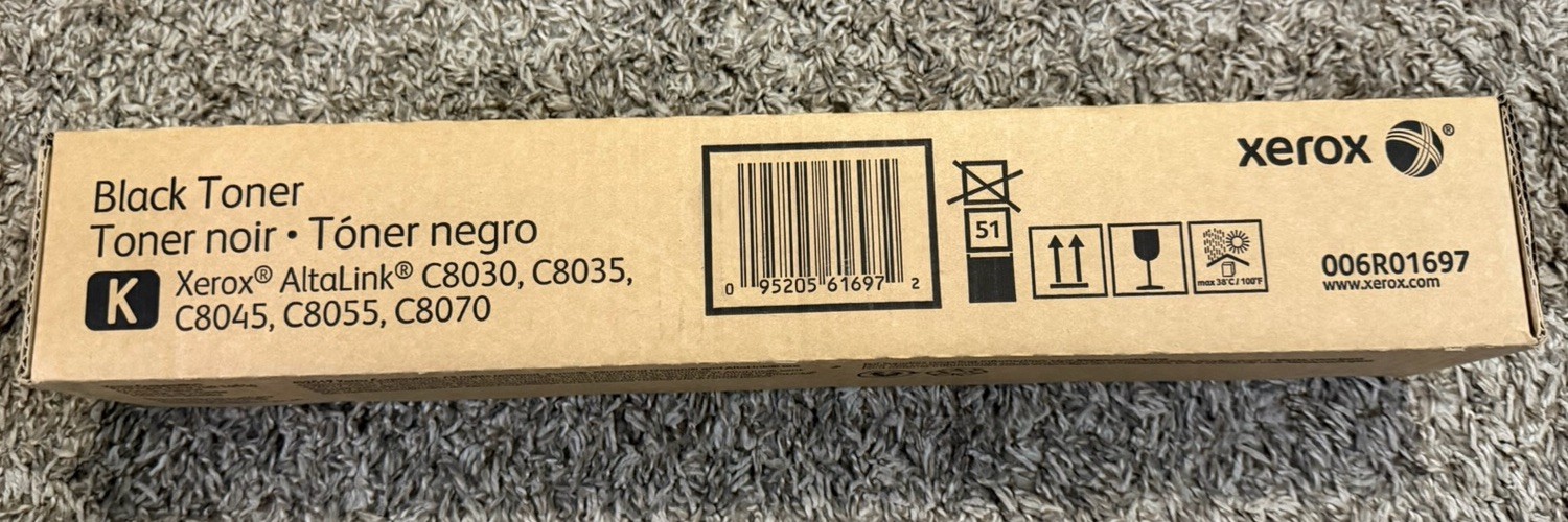 Xerox Black Toner 006r01697 open box 