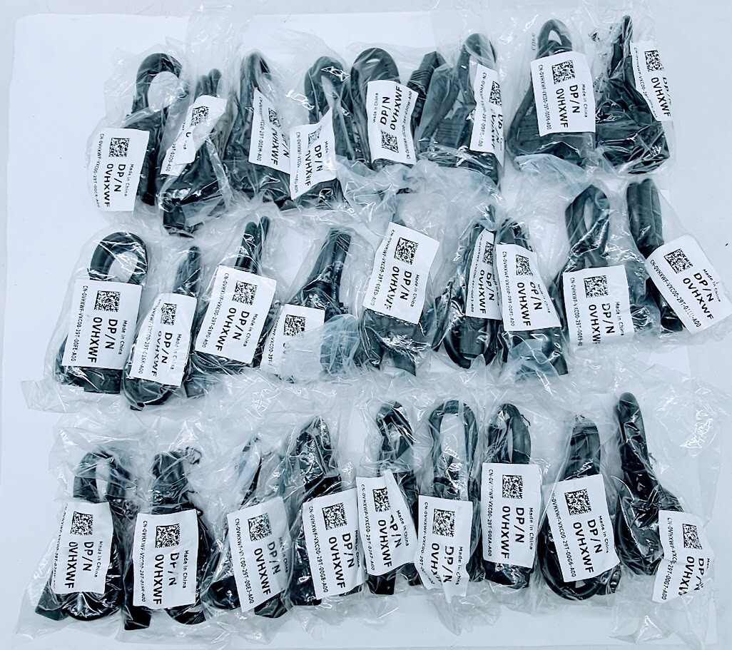 LOT OF 26 Dell Power Cable for 2000W + PSUs (PDU Style) VHXWF 0VHXWF