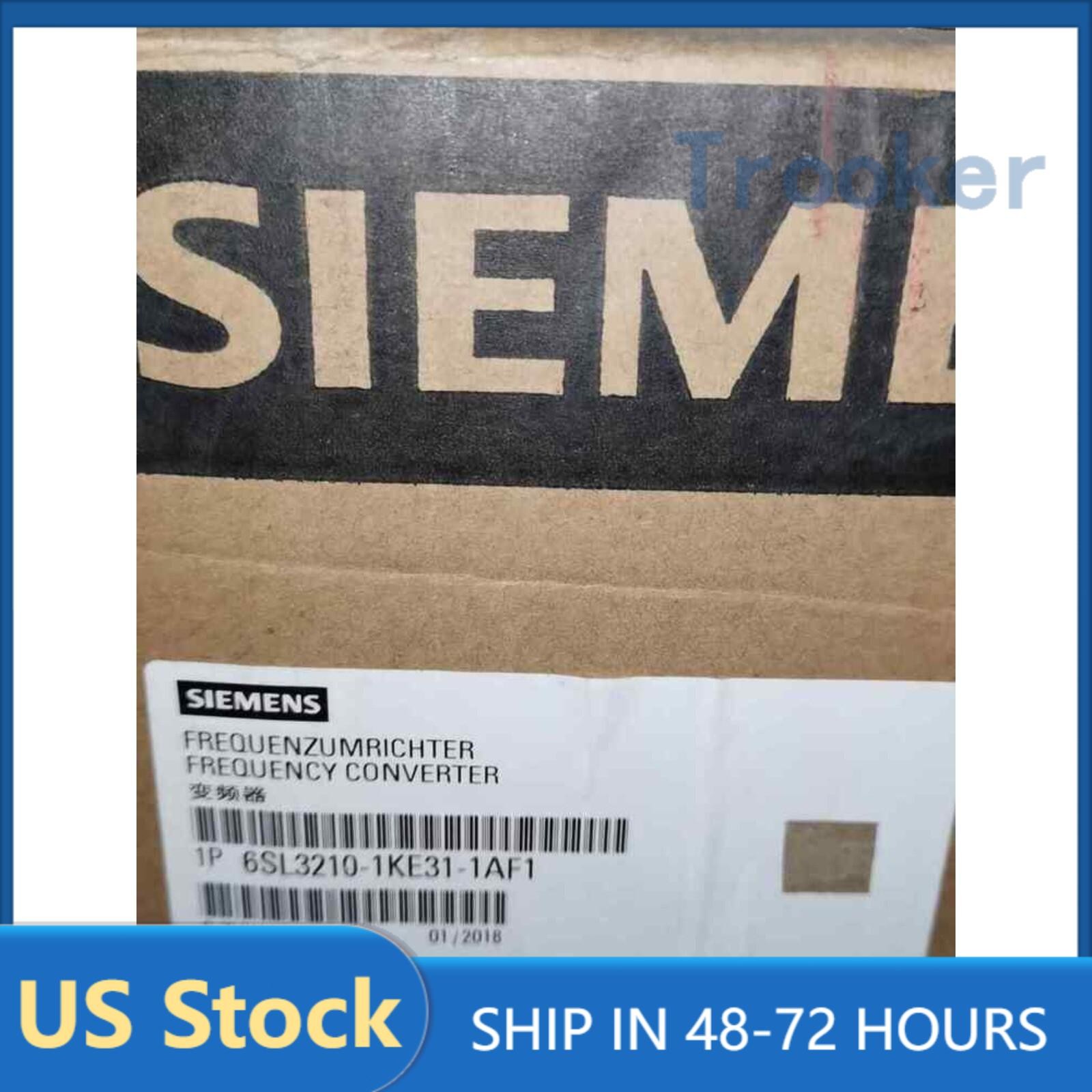New Siemens SINAMICS G120C 55KW Inverter 6SL3 210-1KE31-1AF1 6SL3210-1KE31-1AF1