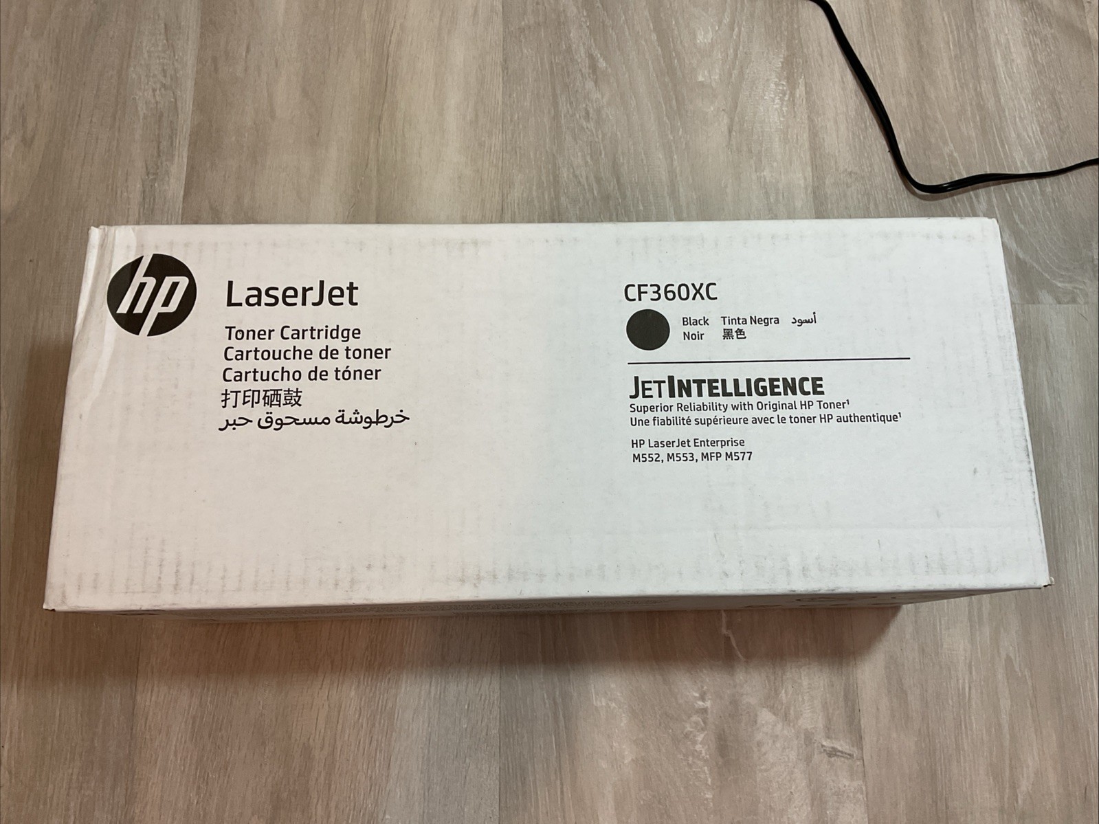 CF360XC (CF360X) OEM HP 508X High Yield Black Toner M552-M553-MFP-M577