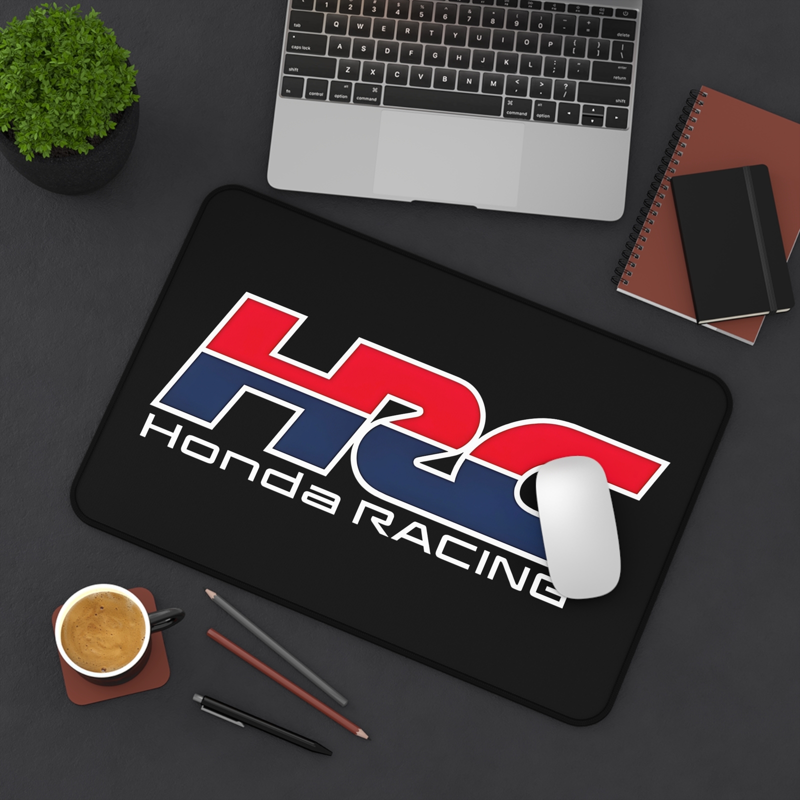 HRC Racing Desk Mat, Honda Racing Mouse Pad Gift Idea
