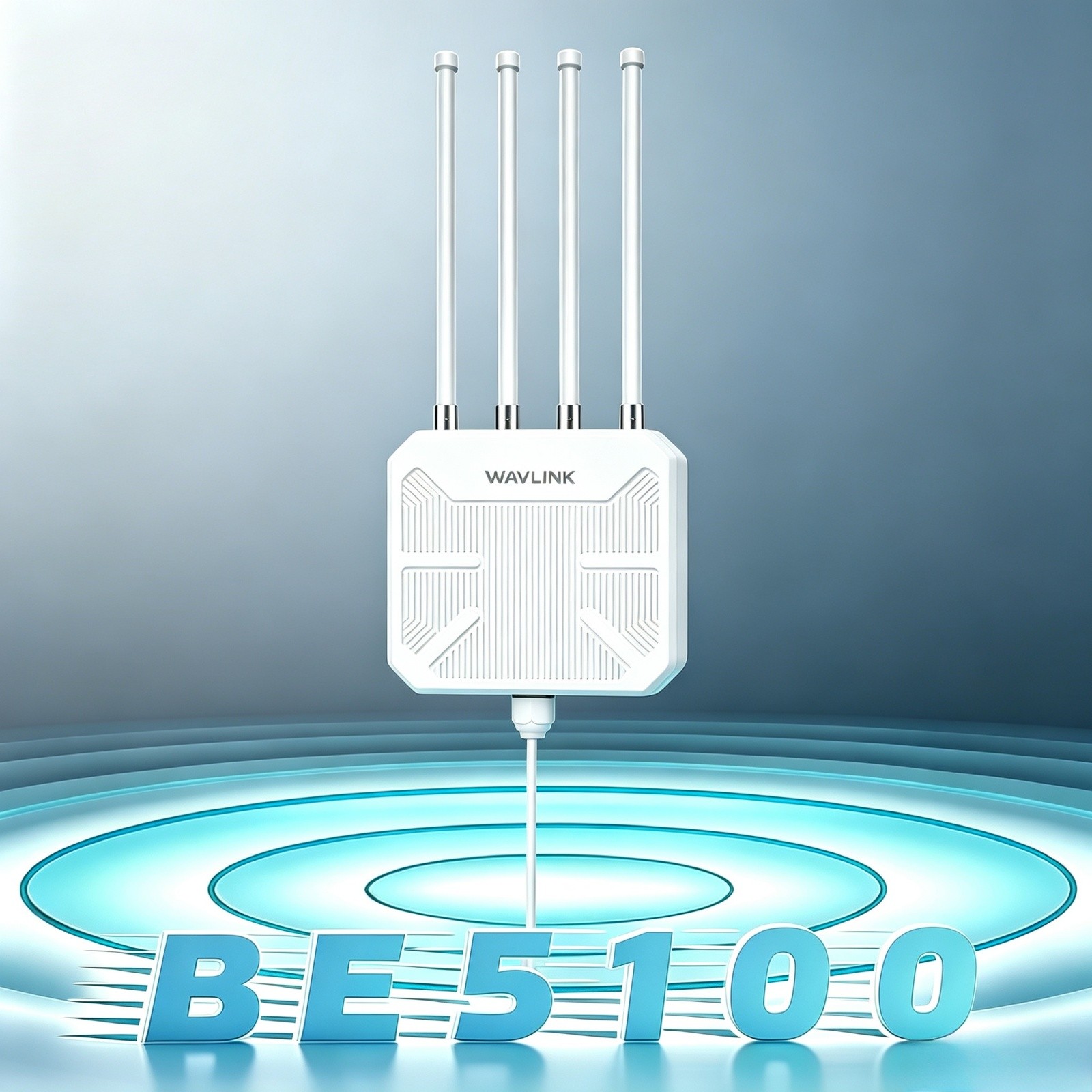 WiFi 7 Mesh Extender Signal Booster BE5100 Outdoor Repeater 2.5G Port MU-MIMO