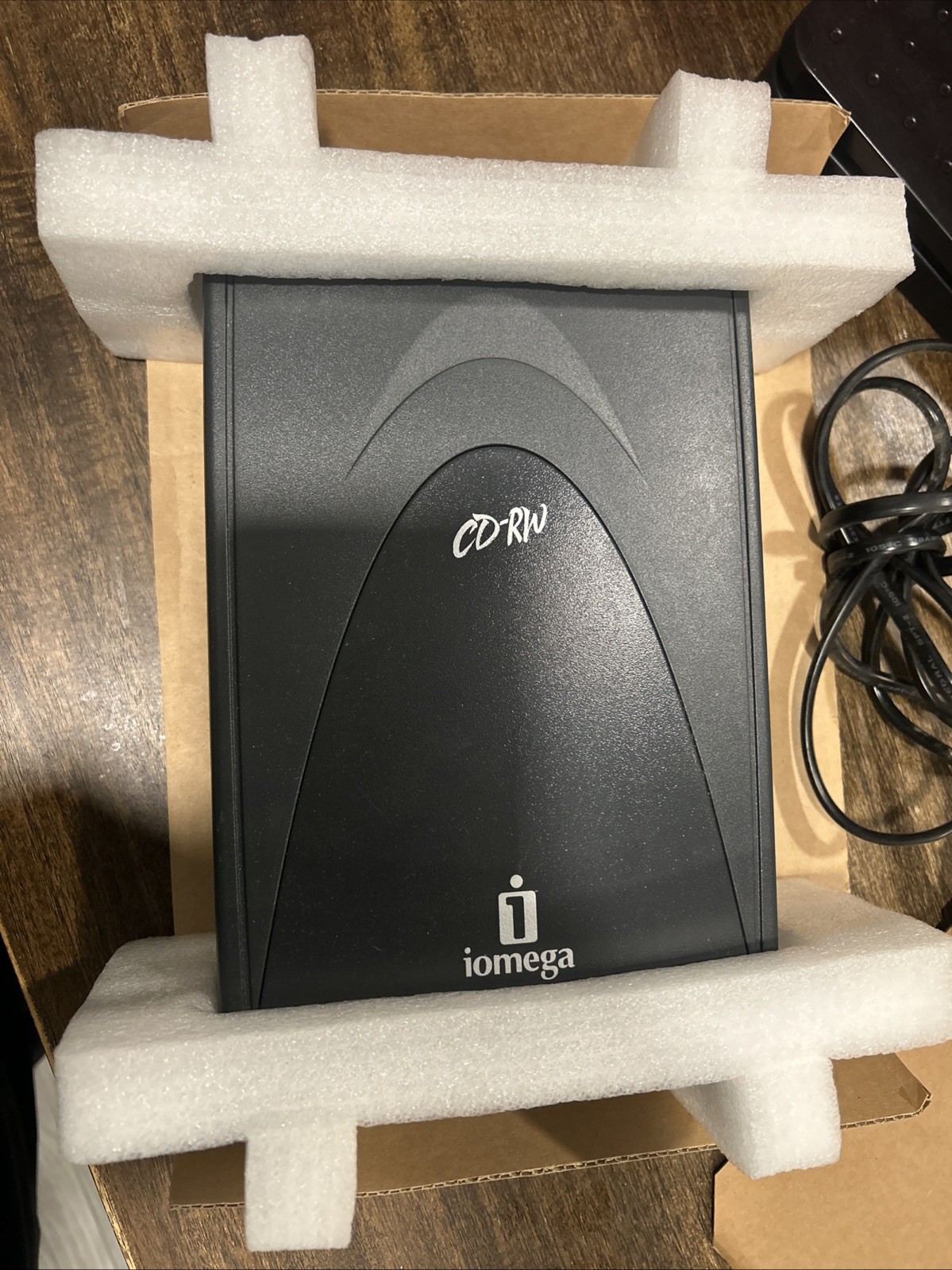 IOMEGA CD/RW 48X24X48 USB DRIVE CDRW55292EXT .