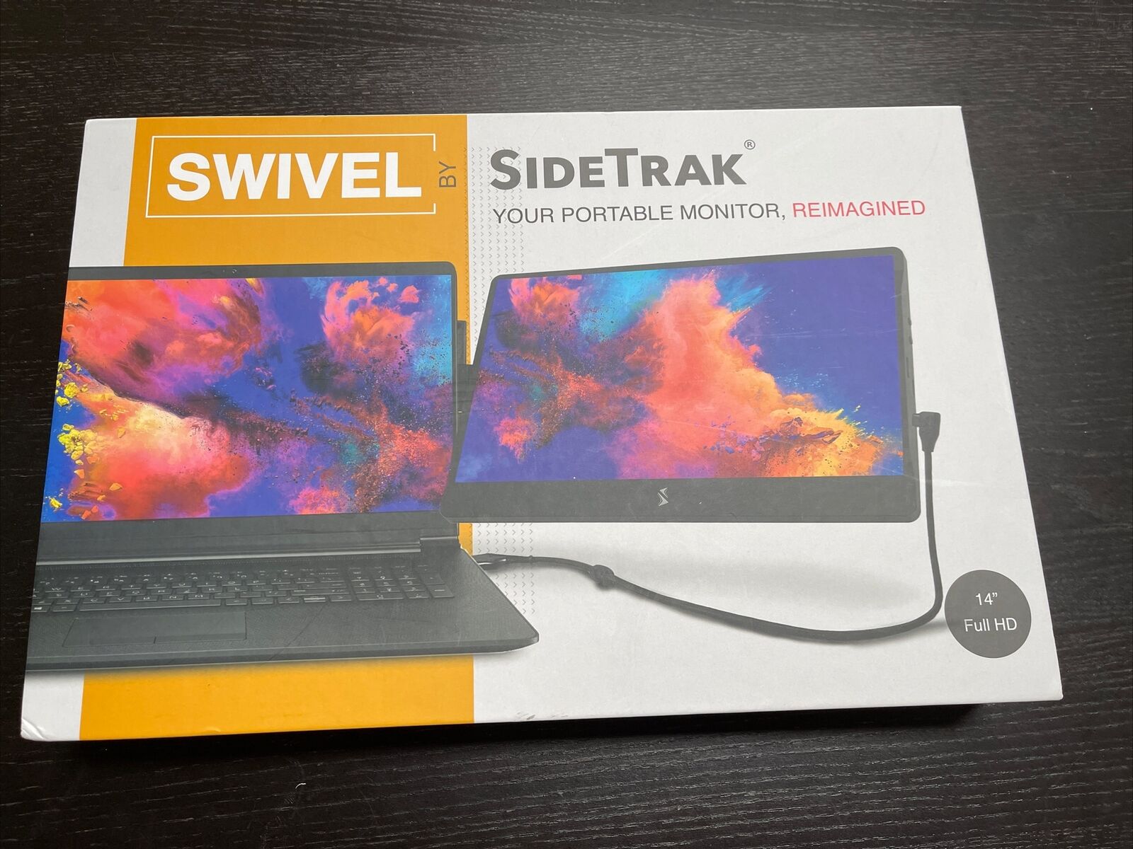 Swivel Sidetrack Portable Monitor  14