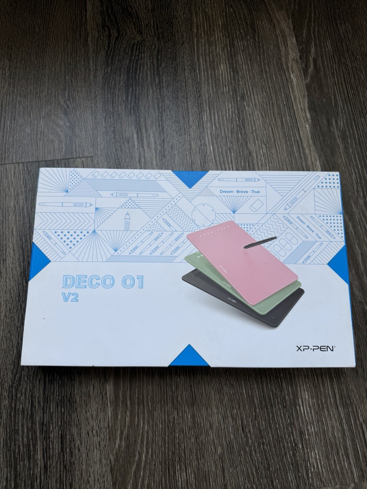 XP-PEN Deco 01 V2 Graphics Drawing Tablet, USB-C Connectivity