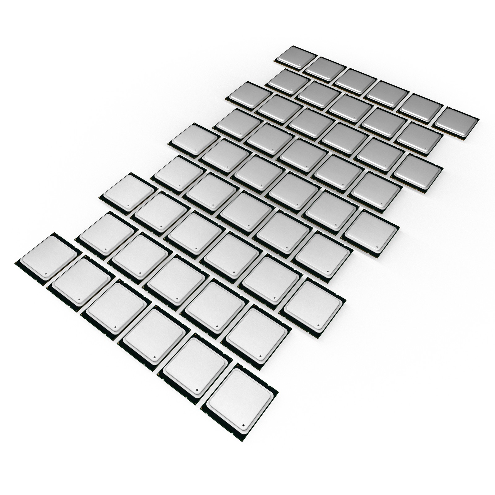 Lot of 50x SR37J Intel Xeon Platinum 8168 2.7Ghz 24-Core 205W Skylake Processors
