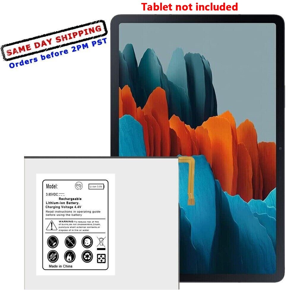 Brand NEW 8100mAh Standard Li-ion Battery for Samsung Galaxy Tab S7 11" SM-T878U