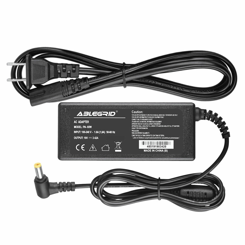 19V 3.42A AC-DC Adapter Charger for Acer Aspire 5570Z 5610Z ADP-65DB BL51 Power