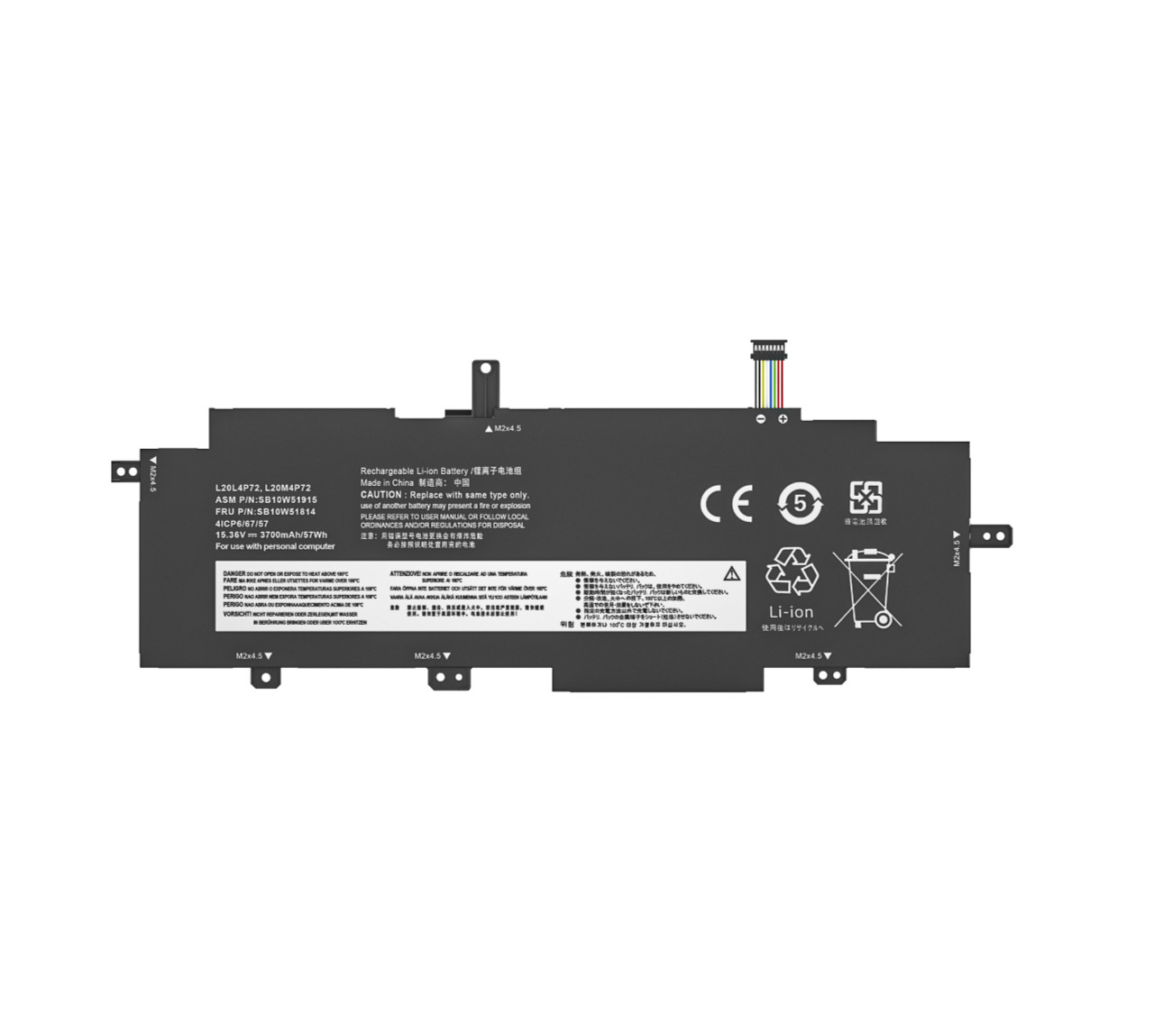 L20C4P72 Battery For Lenovo ThinkPad T14s Gen 2 2021 L20L4P72 L20M4P72 L20D4P72