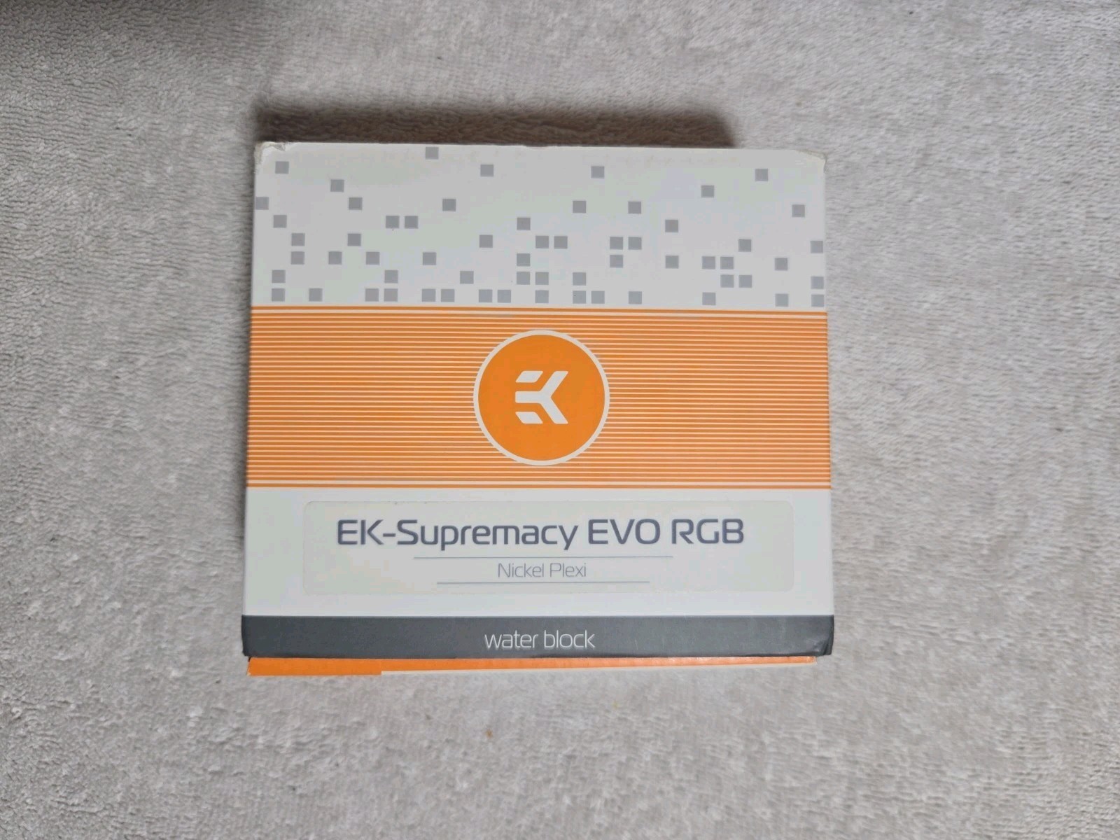 EKWB EK-Supremacy EVO RGB CPU Water Block Nickel Plexi Intel AMD NEW Open Box