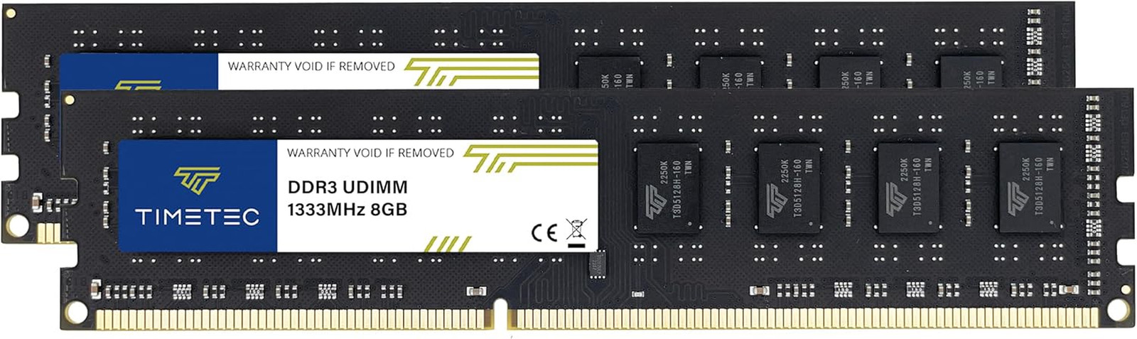 16GB Kit(2X8Gb) DDR3 / DDR3L 1333Mhz PC3-10600 Non-Ecc Unbuffered 1.5V / 1.35V C