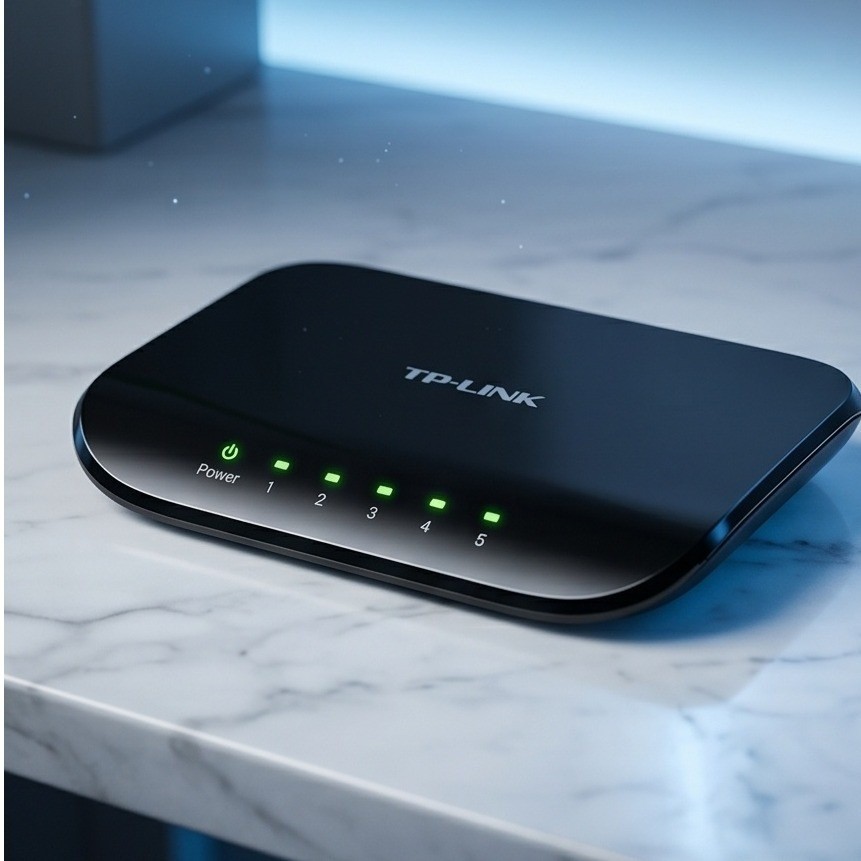 TP-LINK TL-SG1005D 5-Port Gigabit Desktop Switch 1000Mbps Ethernet Hub NIB