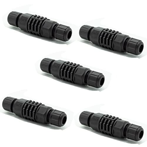 5 Pcs Rj45 Waterproof Cat6/cat5e/cat5 Connector Ethernet Lan Cable Connector 