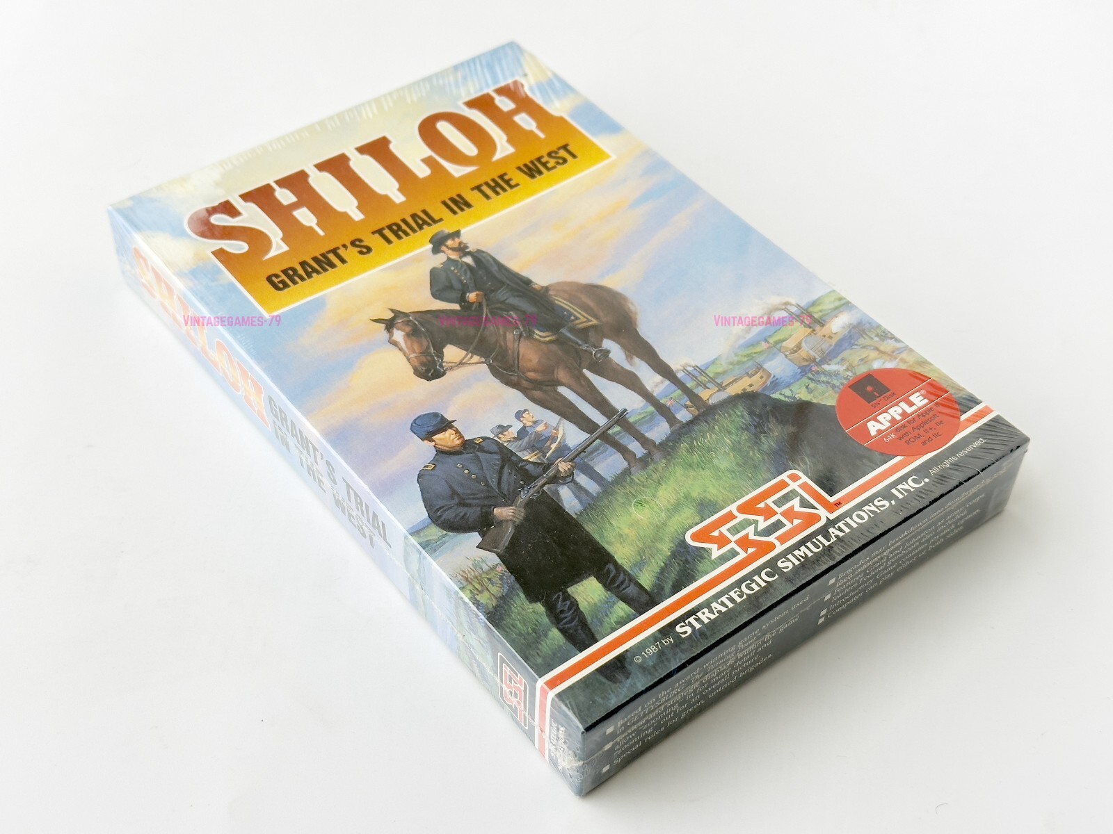 Shiloh: Grant's Trial in the West - SSI - 1987 / Apple II - Sealed