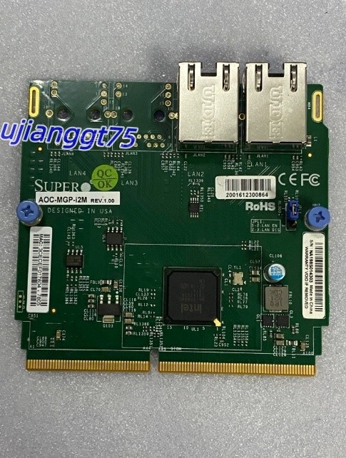 Intel Supermicro AOC-MGP-i2M 2-Port 1GbE Network Card