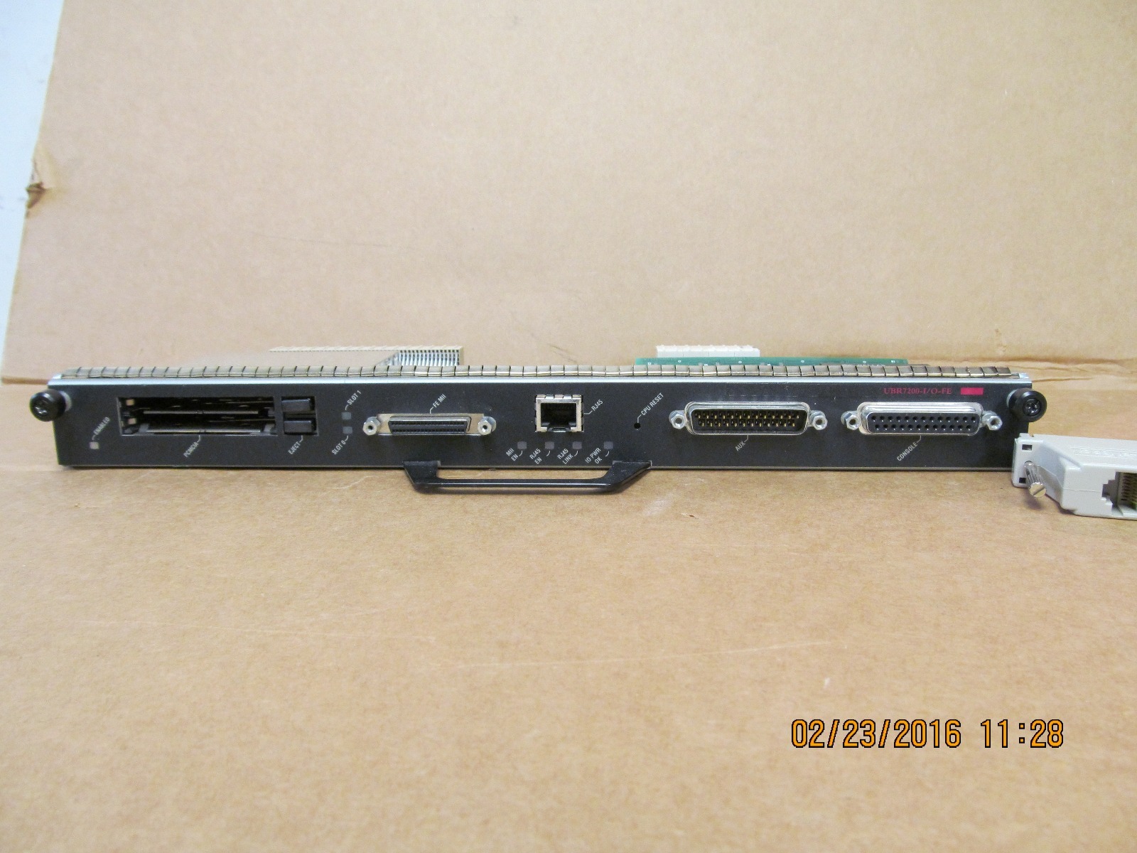 Cisco UBR 7200-I/O-FE  73-2956-02 RevBO 