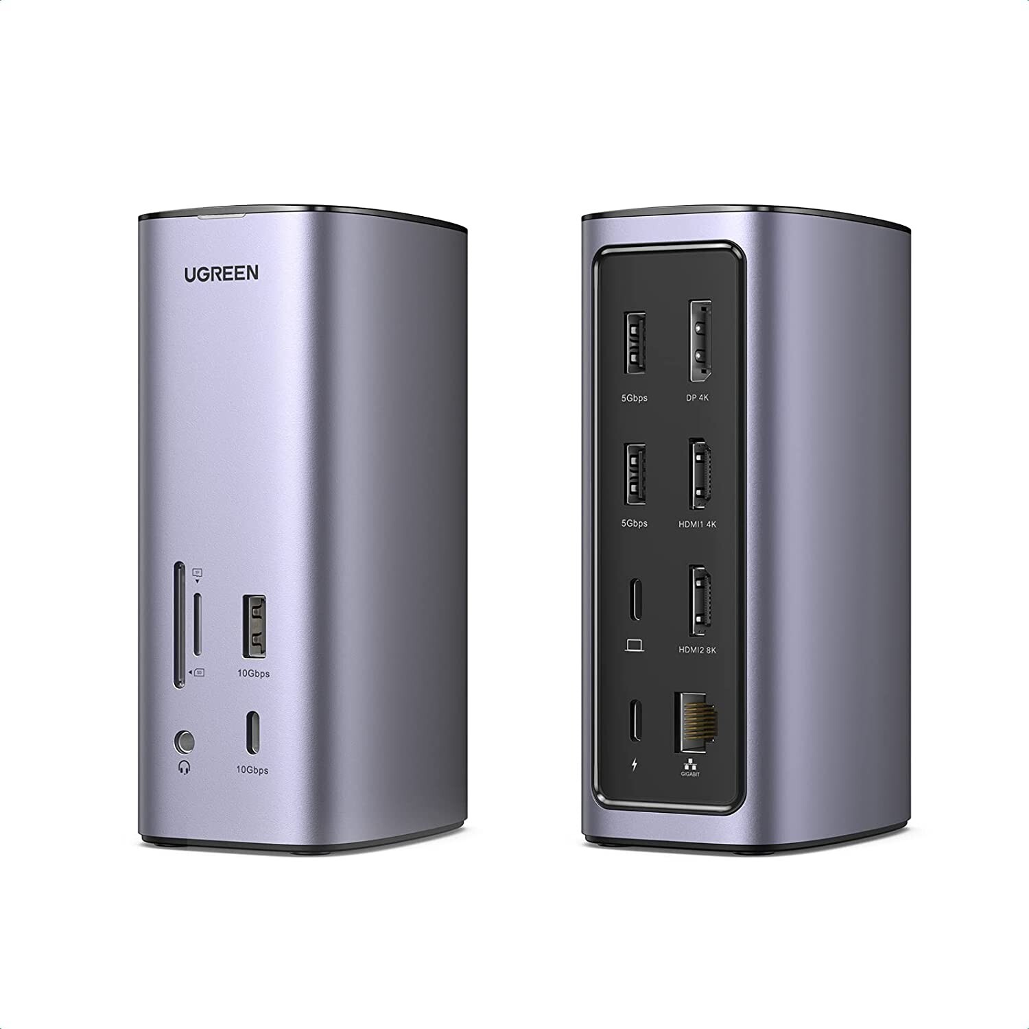 UGREEN Docking Station Triple Display, 12-in-1 USB C MacBook Docking Station