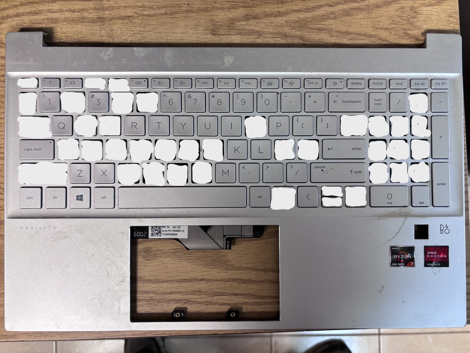 HP 15Z EH000 laptop keyboard single key replacement