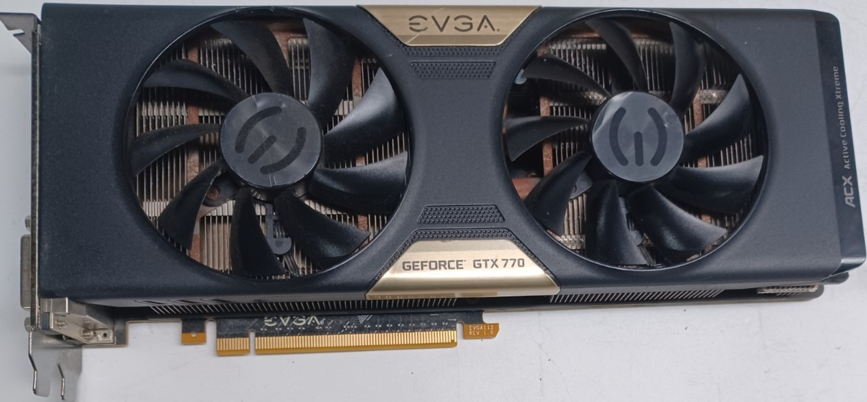 EVGA NVIDIA GeForce GTX 770 2GB GDDR5 Graphics Card GPU PCIe 3.0 Full Height