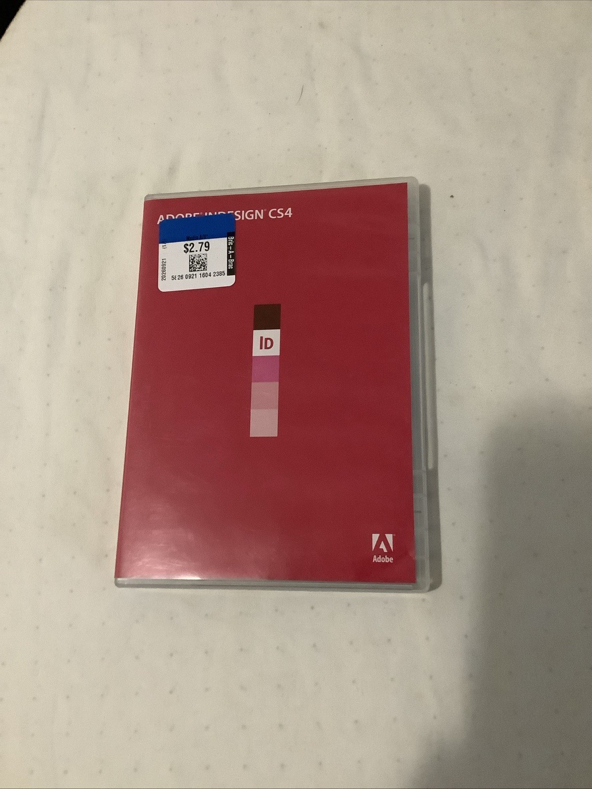 Adobe Indesign CS4 Mac OS Software DVD 