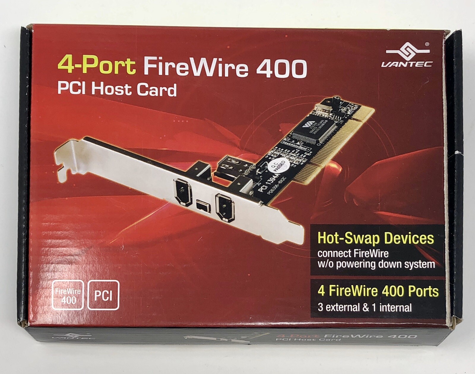 Vantec 4-Port FireWire 400 PCI Host Card