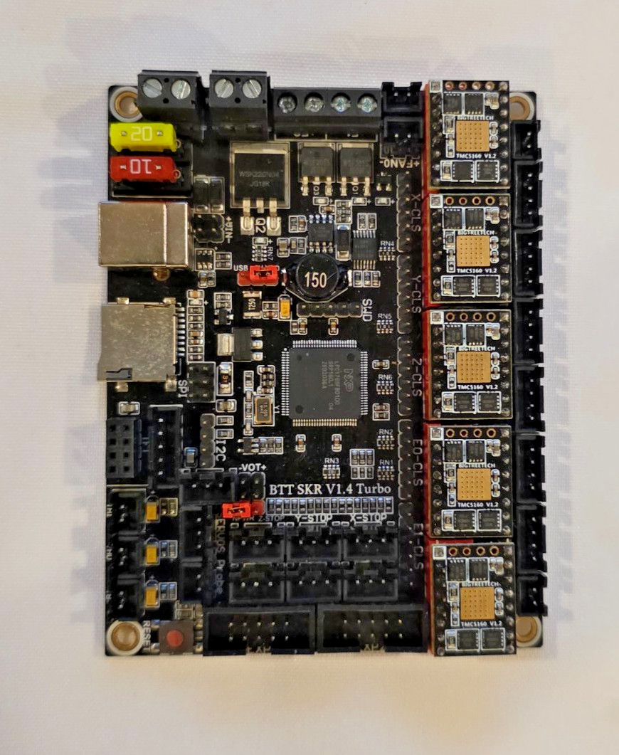 BIGTREETECH SKR V1.4 Turbo Control Board 32bit for 3D Printer & 5x TMC5160 V1.2